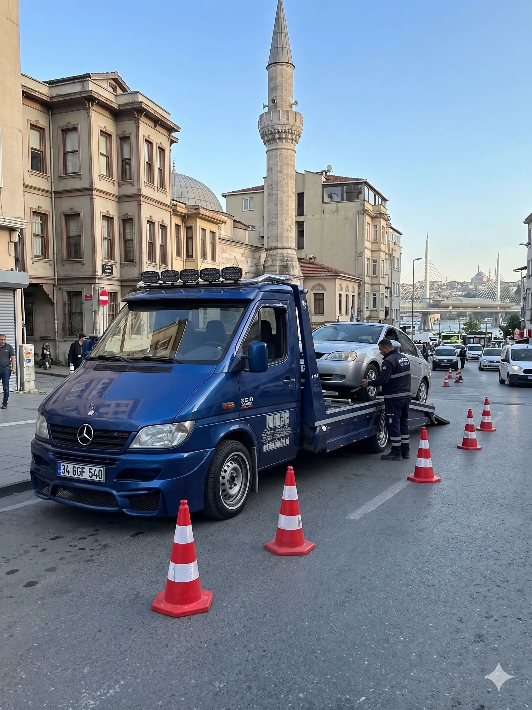 Gaziosmanpaşa'da Yolda mı Kaldınız? 7/24 Acil Oto Çekici